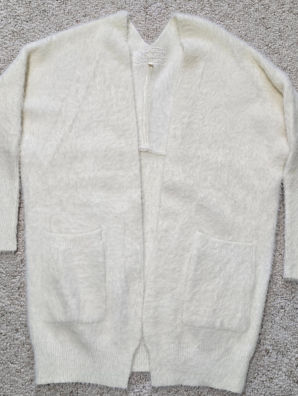 Pink Martini Soft and Fuzzy Open Front Cardigan XXS